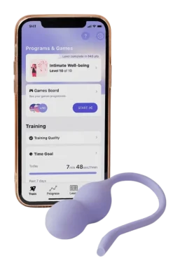 Perifit Vibroeier|Liebeskugeln & Vibroeier * Appgesteuerter Beckenboden-Trainer +