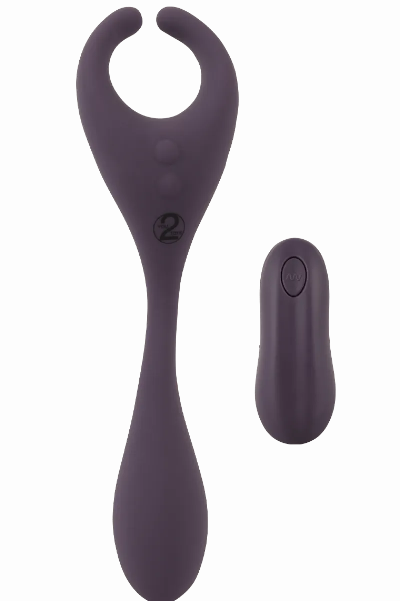 Couples Choice Paartoys * biegsamer Doppel-Vibrator - 18,5cm