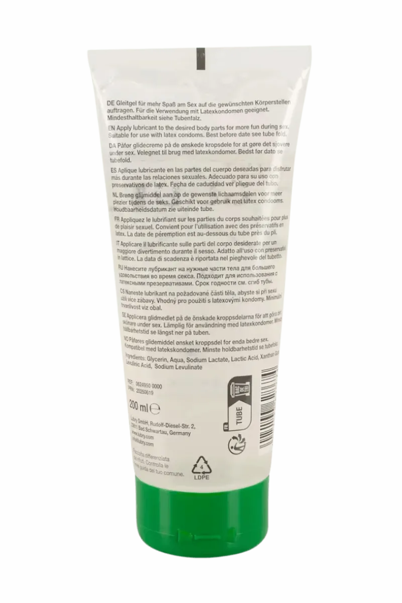 Just Glide Gleitgel & Massageöl * Bio Anal Gleitgel auf Wasserbasis