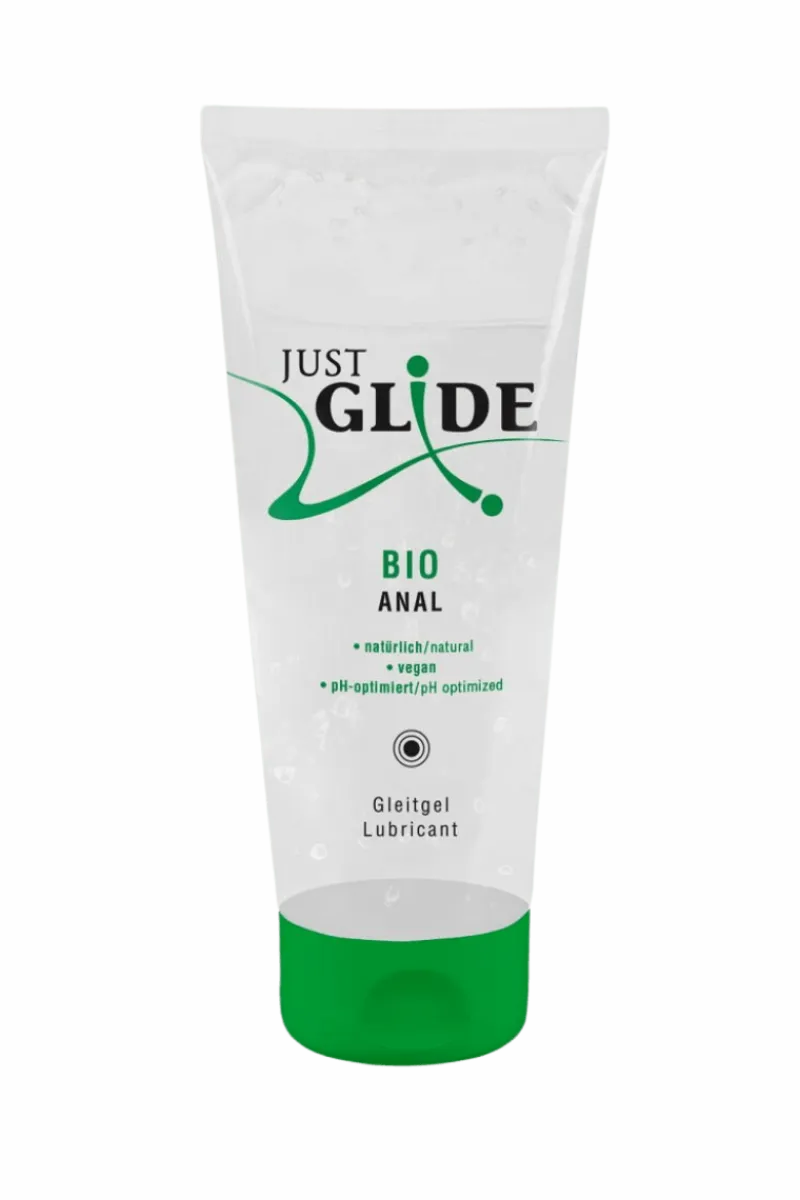 Just Glide Gleitgel & Massageöl * Bio Anal Gleitgel auf Wasserbasis