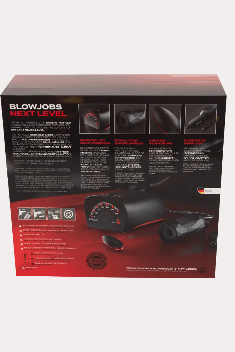 Suck-O-Mat Masturbator * Blowjob Masturbator 2.0