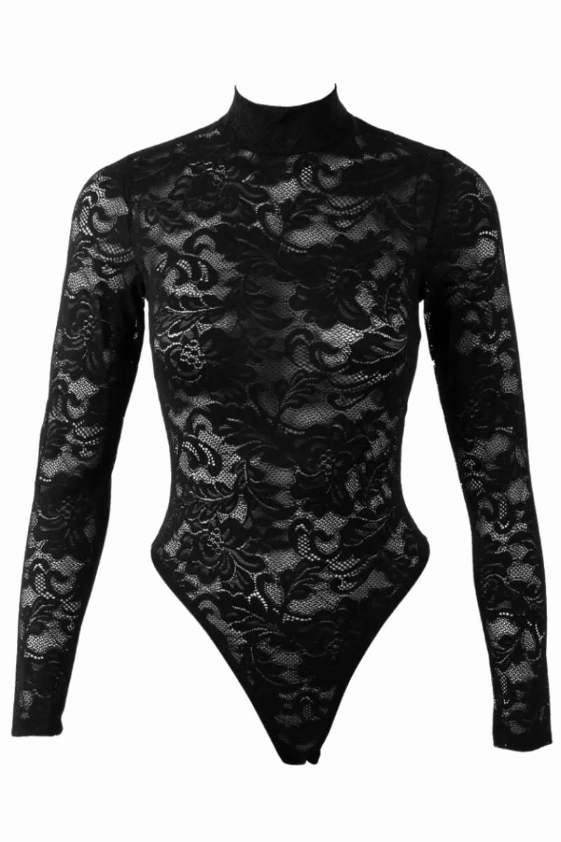 Cottelli Collection Bodys * Body in chwarz au pitze