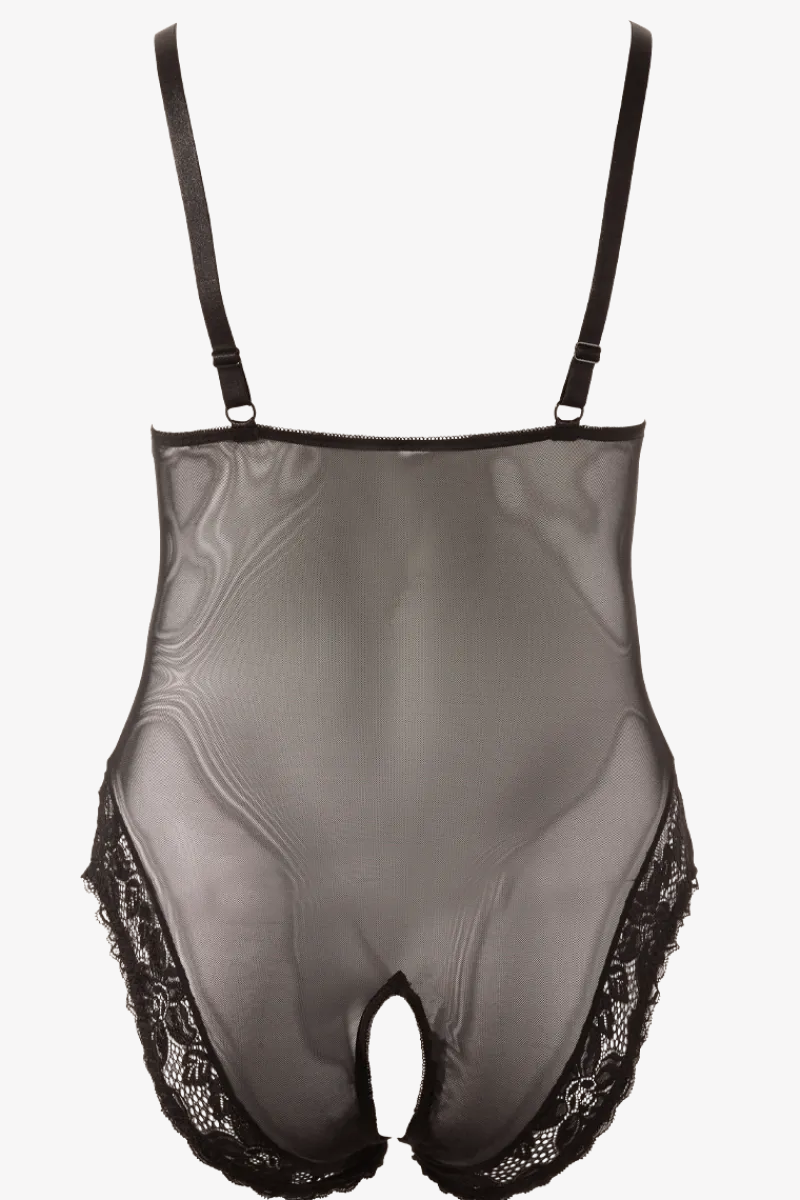 Cottelli Collection Plus Size Bodys * Body ouvert Plus Size