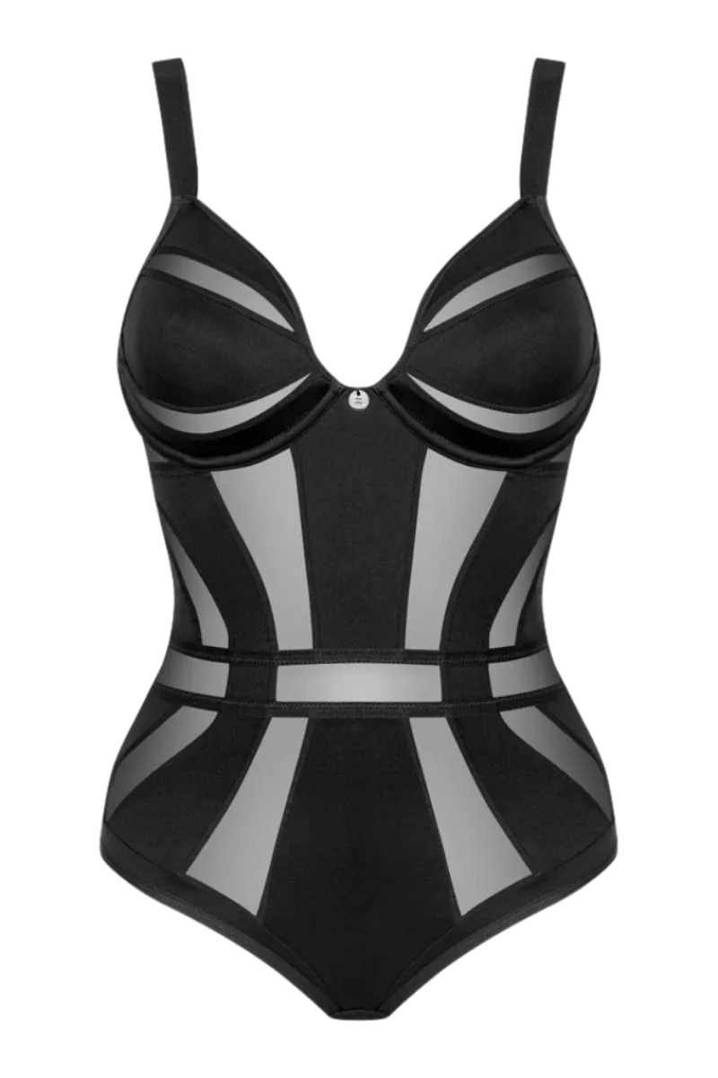 Obsessive Bodys * Body schwarz transparent