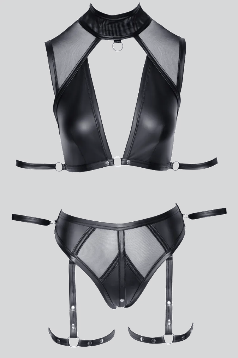 Cottelli Collection Reizwäsche Sets|Harness * Deou et it Harne