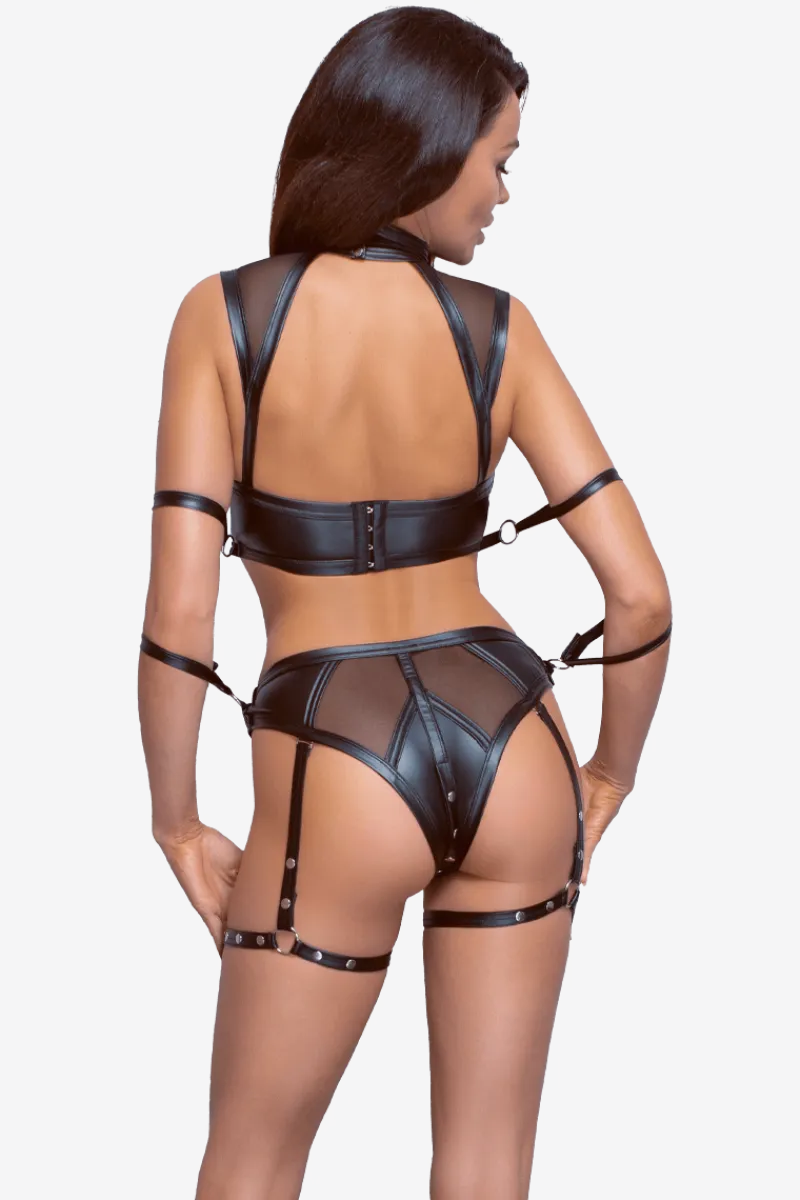 Cottelli Collection Reizwäsche Sets|Harness * Deou et it Harne
