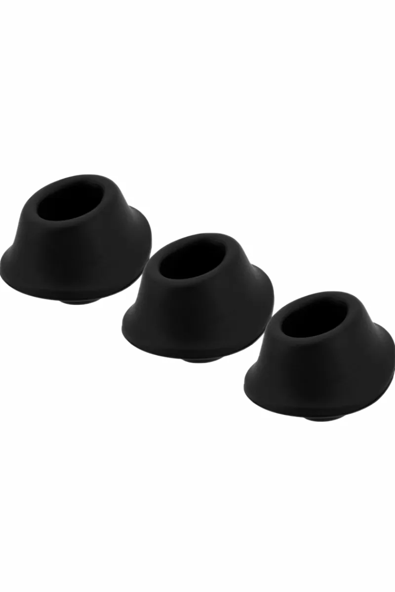 Womanizer® Womanizer® * 3er Pack Eratzkappen - Preiu 2 / Caic 2 / taret 3 - chwarz