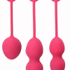 Svakom Vibroeier|Liebeskugeln & Vibroeier * 3er Set Liebeskugeln pink - 49g 75g 95g