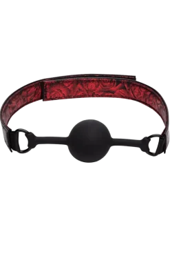 Fifty Shades of Grey Soft Bdsm * - Knebel schwarz rot