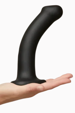 Strap-on-me® Dildos & Strap-Ons|Doppeldildos * flexibler Dildo schwarz - Ø 3,3cm | 18cm