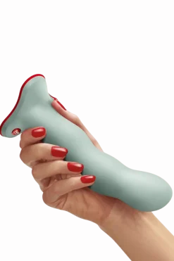 Fun Factory Dildos & Strap-Ons|Doppeldildos * Bouncer - Dildo mit Kugeln grün
