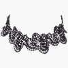 Cottelli Collection Körperschmuck * Halsband mit Perlen und Glitzersteinen