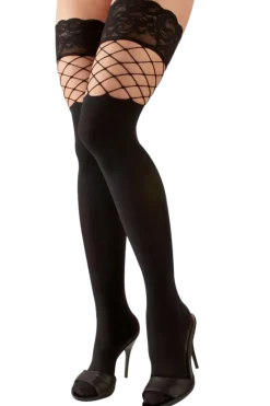 Cottelli Collection Strümpfe & Co. * halterlose Stockings Overknee-Look