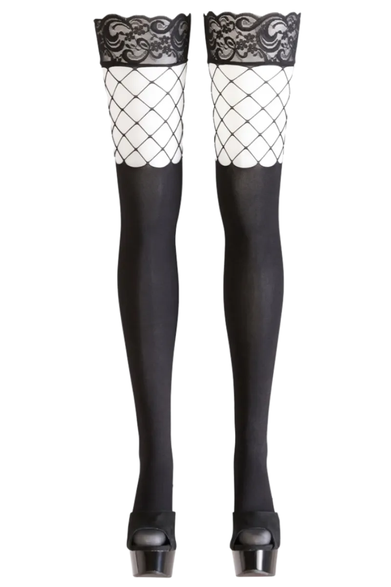 Cottelli Collection Strümpfe & Co. * halterlose Stockings Overknee-Look