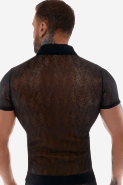 SVEN JOY MENT Männer Outfits * Hed chwarz tranparent