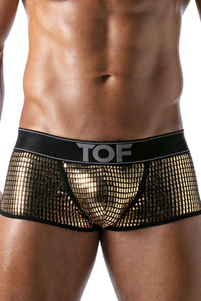 TOF PARIS Slips, Strings & Co * Herren Boxerhort chwarz god