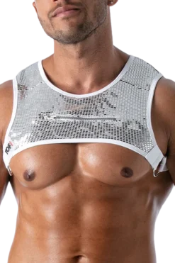 TOF PARIS Harness * Herren Brut Harne weiß iber