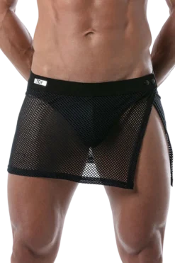 TOF PARIS Männer Outfits * Herrenarong it Netz chwarz