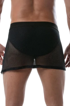 TOF PARIS Männer Outfits * Herrenarong it Netz chwarz