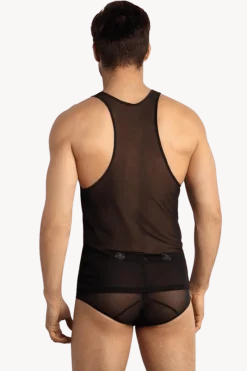 Anais for Men Männer Outfits * Herren Tanktop Netz