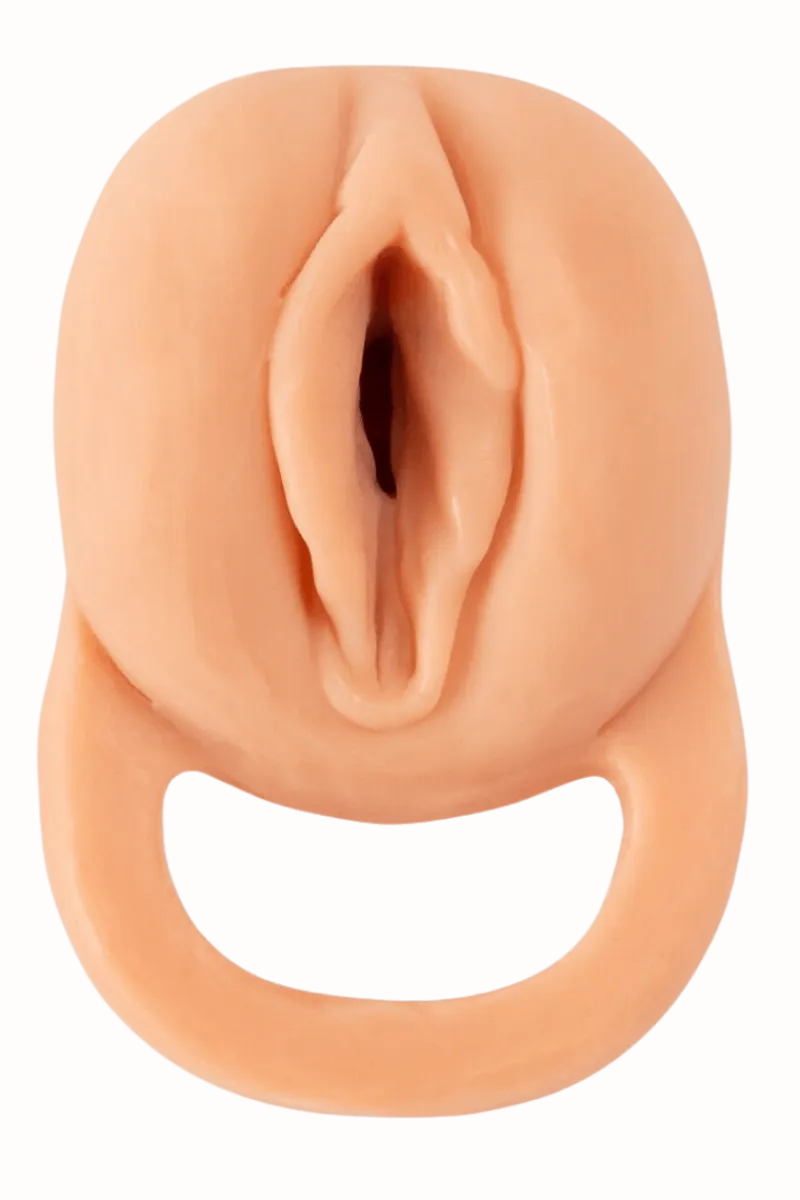 Nature Skin Paartoys|Masturbator * 2in1 Masturbator-Dildo - Ø 5,7cm | 23,8cm | Large