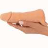 Nature Skin Paartoys|Masturbator * 2in1 Masturbator-Dildo - Ø 5cm | 18,5cm | Medium