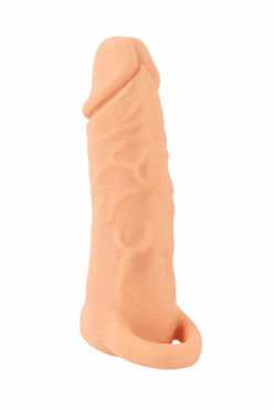 Nature Skin Paartoys|Masturbator * 2in1 Masturbator-Dildo - Ø 5cm | 18,5cm | Medium