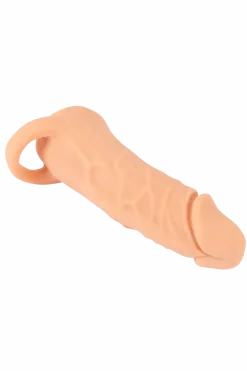 Nature Skin Paartoys|Masturbator * 2in1 Masturbator-Dildo - Ø 5cm | 18,5cm | Medium