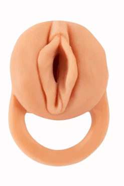 Nature Skin Paartoys|Masturbator * 2in1 Masturbator-Dildo - Ø 5cm | 18,5cm | Medium