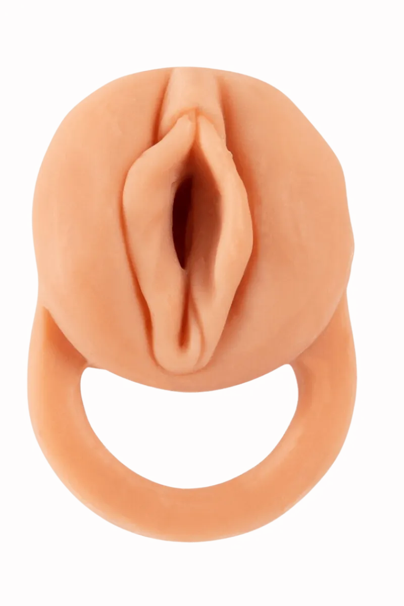 Nature Skin Paartoys|Masturbator * 2in1 Masturbator-Dildo - Ø 5cm | 18,5cm | Medium