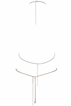 Cottelli Collection Körperschmuck * Kettchen-Set in gold