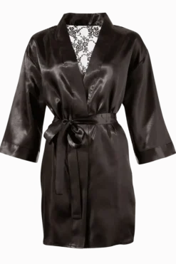 Cottelli Collection Kimono * Kimono Satin und Spitze