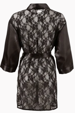 Cottelli Collection Kimono * Kimono Satin und Spitze