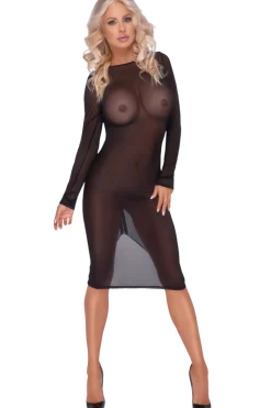 Cottelli Collection Sexy Kleider * Keid, chwarz, tranparent