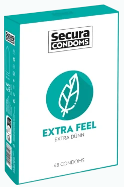 Secura Kondome * Kondome extra dünn - 48 Stück