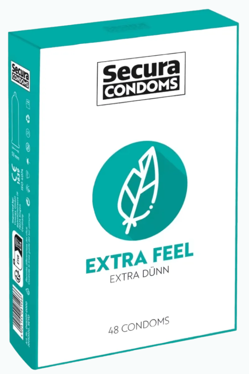 Secura Kondome * Kondome extra dünn - 48 Stück