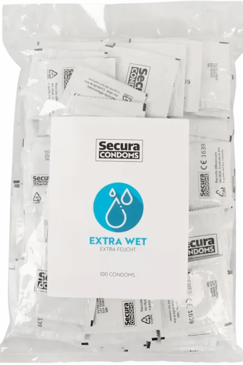 Secura Kondome * Kondome extra feucht - 100 Stück
