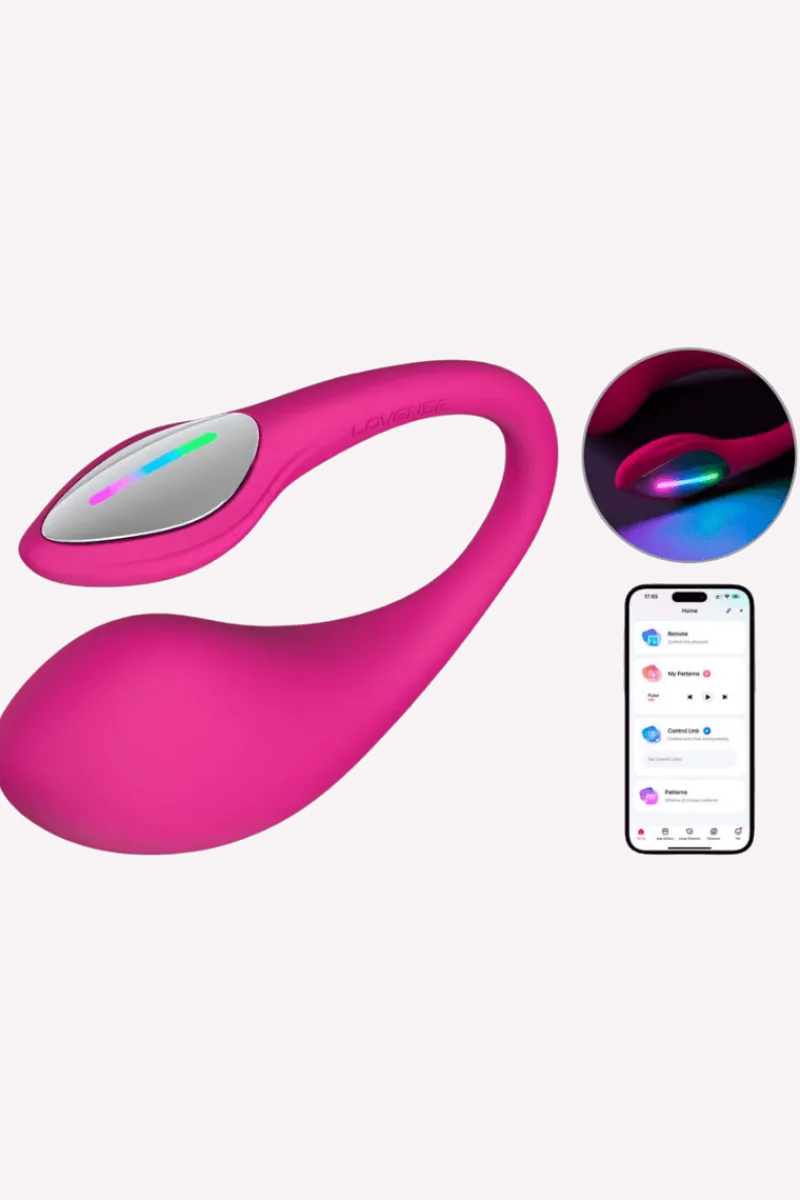 Lovense Vibroeier|Liebeskugeln & Vibroeier * Lush 4 - Vibroei - Lightshow - 75 g