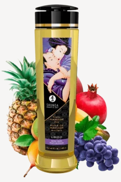 Shunga Gleitgel & Massageöl * Massage Öl Exotic Fruits - 240ml