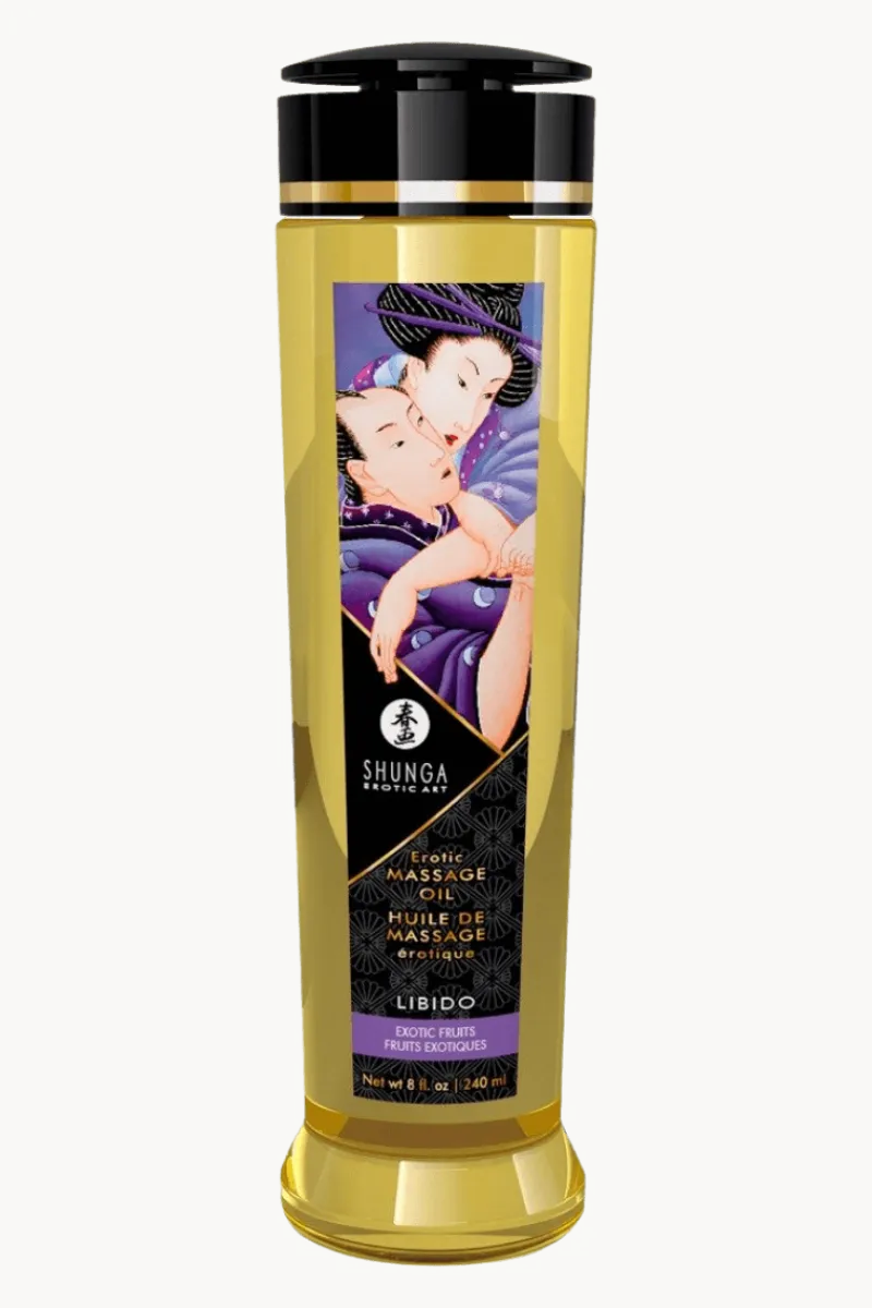 Shunga Gleitgel & Massageöl * Massage Öl Exotic Fruits - 240ml