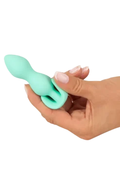 Cuties Analtoys|Analplugs & Ketten * Mini Butt Plug grün - L: 8,2cm Ø: max. 2,8 cm