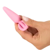 Cuties Analtoys|Analplugs & Ketten * Mini Butt Plug rosa - L: 8,4cm Ø: max. 2,1 cm