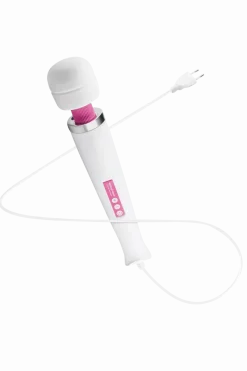 MyMagicWand Massagestab * My Magic Wand Massagestab - 32cm - Kabelgebunden - weiß pink
