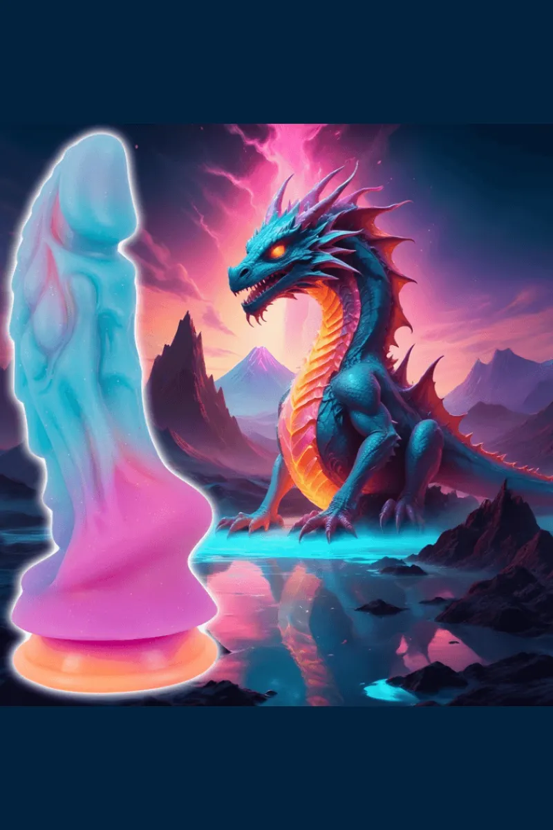 Beasty Cocks Dildos & Strap-Ons|Doppeldildos * Mystic Dragon Dildo - Ø 7,8cm | 21,5cm