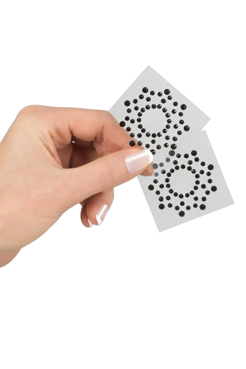 Cottelli Collection Nipple Pasties * Nipple Pasties mit Strasssteinen