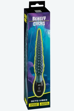 Beasty Cocks Vibratoren * Octo Vibes Vibrator - Ø 3,7cm | 27,3cm