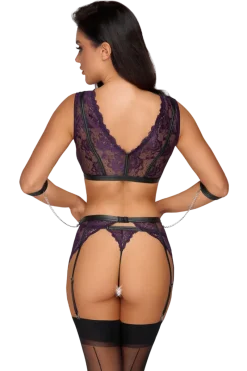 Cottelli Collection Reizwäsche Sets * Ouvert Bondage-et chwarz ia
