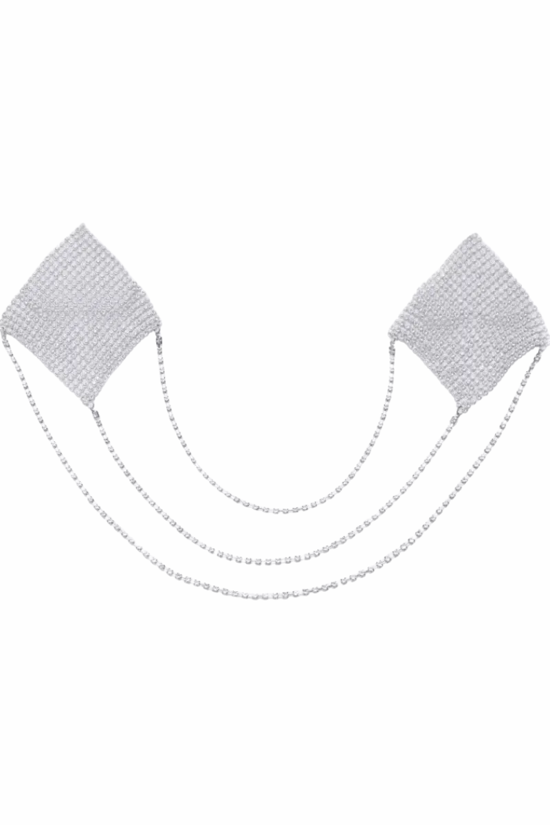 Cottelli Collection Nipple Pasties * Pasties silberfarben