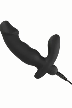 ANOS Prostata Vibrator|Analplugs & Ketten * Prostatavibrator in Penisoptik - Ø 3,3 cm | 14 cm