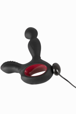 Rebel Prostata Vibrator|Analplugs & Ketten * Prostatavibrator mit Wärmefunktion - Ø 3,3 cm | 14,5 cm